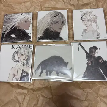NieR Series 니어 지울 수 없는 기록 미니 색지 컬렉션