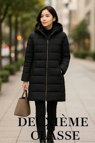5.6만엔! Deuxieme Classe 리버서블 다운 코트 36