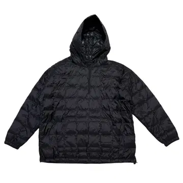 새상품급 TAION 다운 후드티 M 블랙