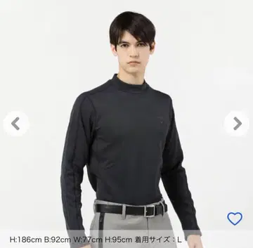 캘러웨이 모크넥 셔츠 블랙 L