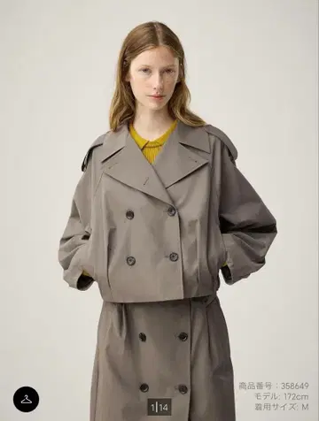 GU 숏 트렌치코트 by rokh