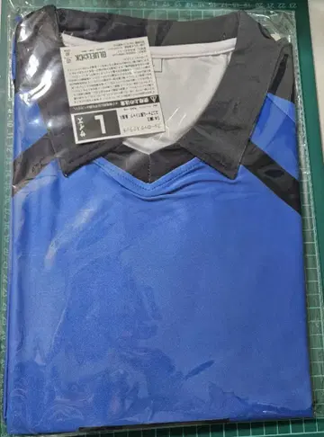 블루 록 DMM 스크래치 유니폼풍 T셔츠 우타히토 료 L 사이즈