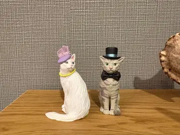 고양이 피규어 세트