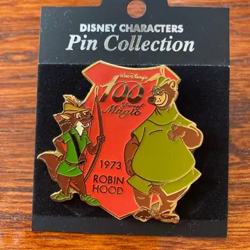 초레어 로빈 훗 핀 배지 디즈니 100주년 한정판 리틀 존