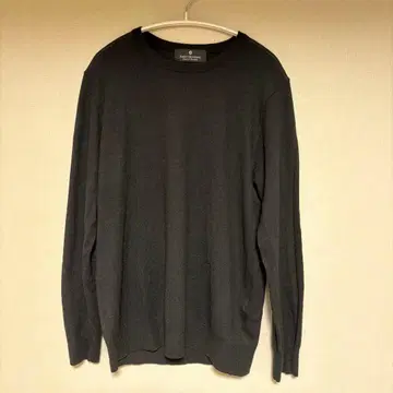 나노 유니버스 캐시미어 블렌드 블랙 스웨터