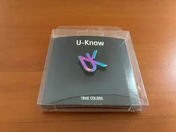 동방신기 유노 홀로그램 UK 핀 배지