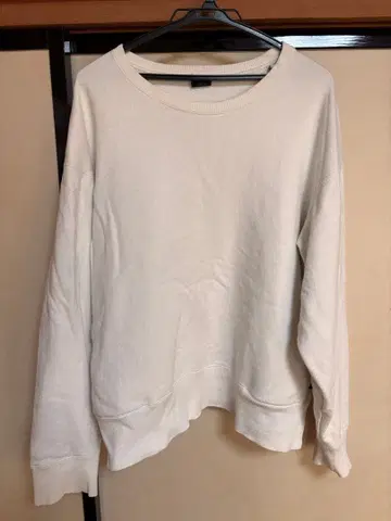 Gohemp 화이트 맨투맨 선블렌드 롱T 블랙 세트