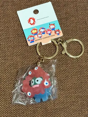 산리오 클리어 컬러 키링 미야쿠미야쿠 오사카 만박 한교동