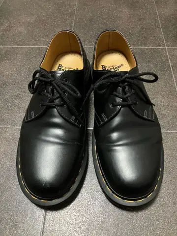 닥터마틴 가죽 신발 3홀