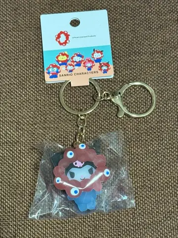 산리오 클리어 컬러 키링 미야쿠미야쿠 오사카 엑스포 쿠로미