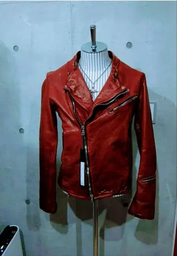 이삼 카타야마 백라쉬 라이더스 가죽 재킷