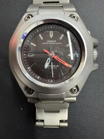 카시오 손목시계 MRG-120T 쿼츠 블랙 남성용