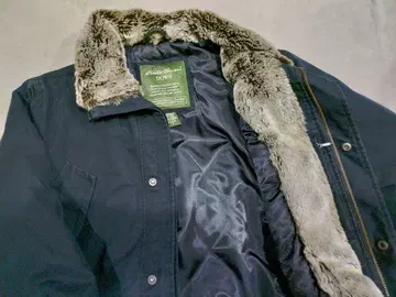 다운 100% Eddie Bauer 다운 자켓 네이비