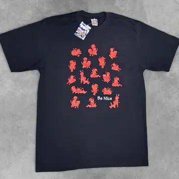 새상품.미사용 90s 레드 데빌 48수 초레어 L 사이즈