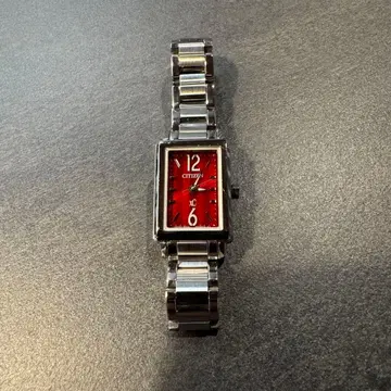 CITIZEN 손목시계 XC B035-T017631 에코 드라이브 레드