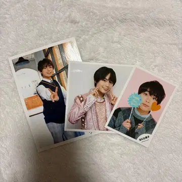 오니시 류세이 공식 사진 3종 세트