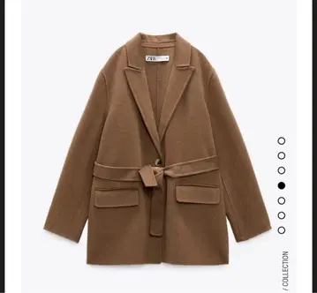 ZARA 벨트 울 코트