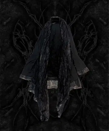 초레어 시버라이즈 우타이테 쿠로쿠모 콜라보 가디건