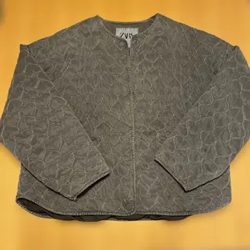 ZARA 그레이 퀼팅 자켓