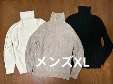 BLUE STANDARD 블루스탠다드 터틀 스웨터 XL 3개