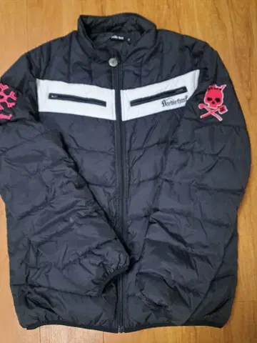 BIRDIE HUNT 패드 자켓 LL 블랙/화이트