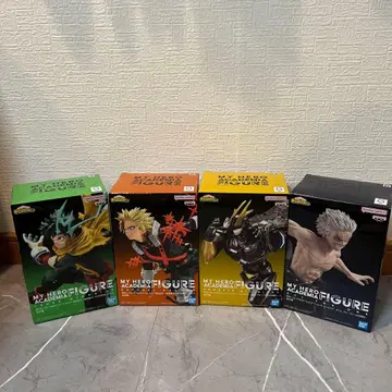 나의 히어로 아카데미아 피규어 4개 세트 GiGO 한정판