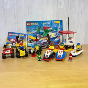 LEGO 6334 6518 6535 도시 시리즈 올드 레고 제트 보트