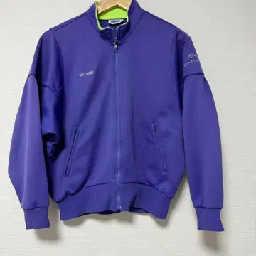 일본제 90s asics 트랙 자켓 저지 퍼플
