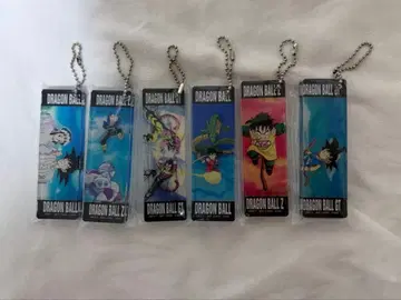 드래곤볼 아크릴 키링 6개 세트
