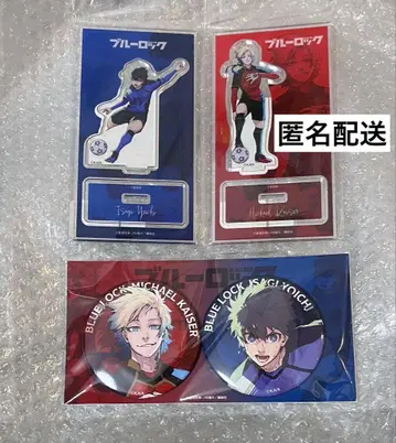 블루 록 이세탄 캔뱃지 아크릴 스탠드 카이저&이치세 요이치