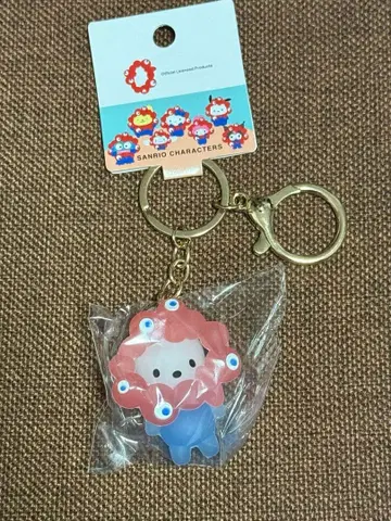 산리오 클리어 컬러 키링 미야쿠미야쿠 오사카 엑스포 포차코