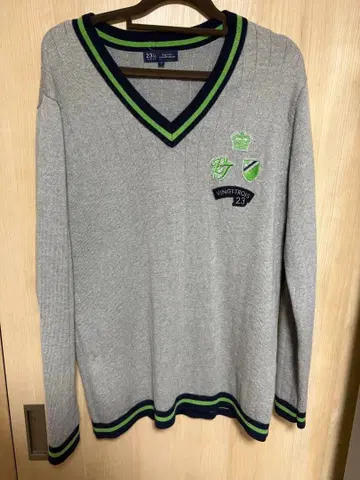 골프웨어 남성용 긴팔 23구 그레이