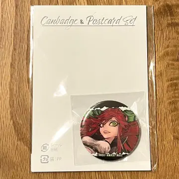 가치액터 복권 메이트 리요우 엽서 포함 캔뱃지 세트 캔뱃지