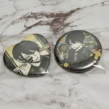 하트 캔뱃지 원작 그림 애니메이트 한정판 2개 세트 무타노 무진