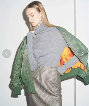 Mila Owen 소매 볼륨 오버 사이즈 MA-1