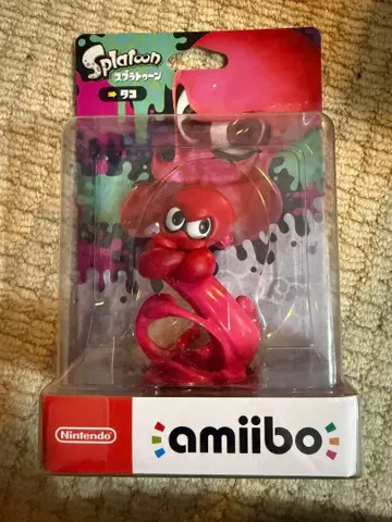 스프라툰 amiibo 타코 미개봉 새상품 미사용품