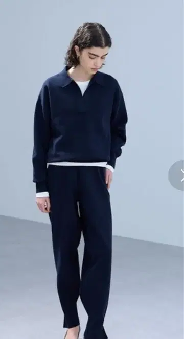 N.O.R.C (노크) 맨투맨 라이크 스키퍼 니트 셋업 가능