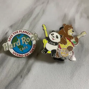 Hard Rock Cafe 한정판 핀 배지 우에노역 도쿄