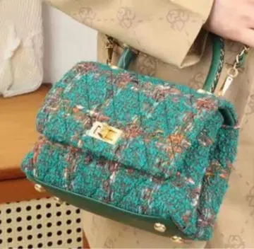 [새상품] 고급 트위드 핸드백 Mal.레레레님 완판템