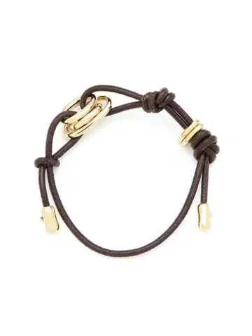 ETRE TOKYO 가죽 코도반 팔찌