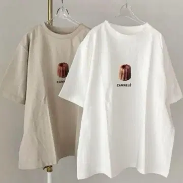 RUBY AND YOU 카눌레 프린트 T셔츠