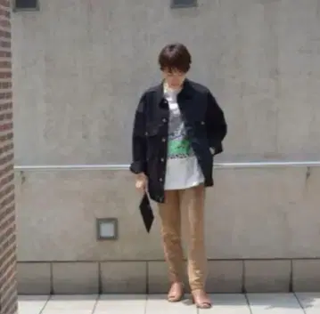 B&B 리미티드 빅 블랙 데님 재킷