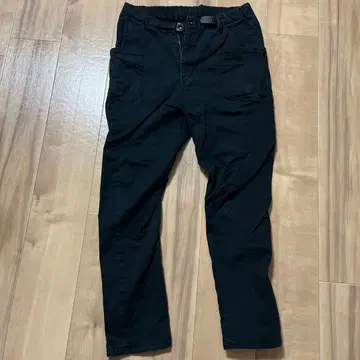 DRAPSKINNY 블랙 카고 팬츠