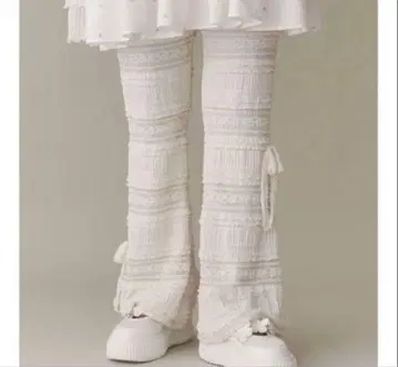 merry jenny 메리제니 리본 레이스 플레어 팬츠