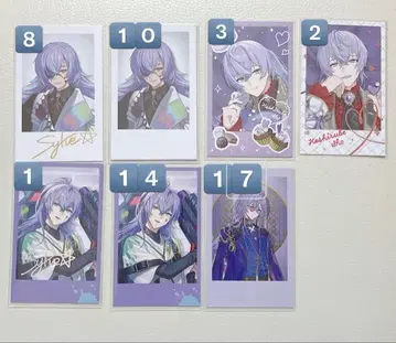 니지산지 호시미치 쇼 폴라로이드 묶음 판매 낱개 판매