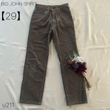 빅존 스피릿 스트레이트 데님 데님 팬츠 그레이 [ 29 ]