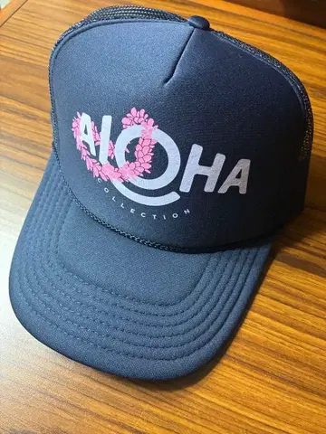 Aloha Collection 아로하 컬렉션 캡 핑크 x 그레이