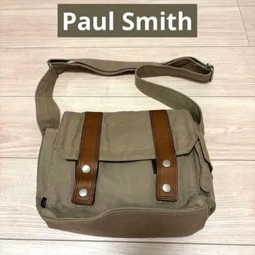 폴스미스 숄더백 메신저백 빈티지 카키