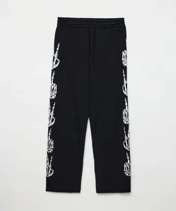 ensou. / PEACE SWEATPANTS (BLACK)