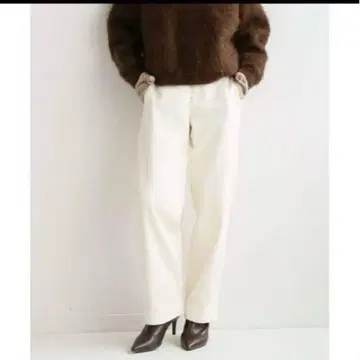 SpickandSpan 코듀로이 스트레이트 팬츠